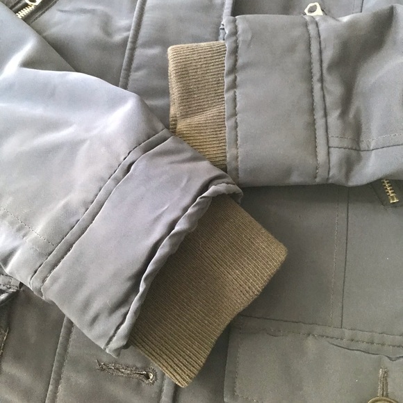 Abercrombie & Fitch Water Wind Resistant Hooded Technical Parka Jacket sz Large - Picture 16 of 16